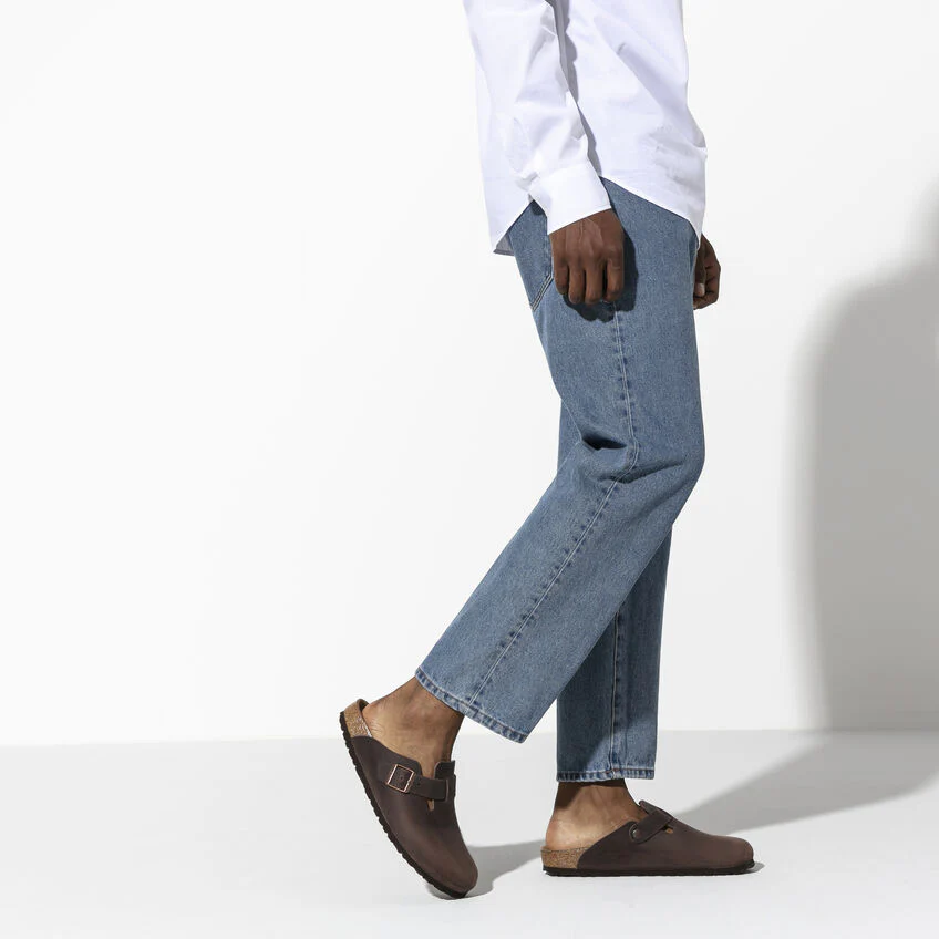 Birkenstock Sandalo unisex Boston marrone (Calzata Stretta) - Image 6