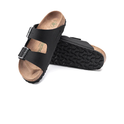 Birkenstock Sandalo Unisex Arizona vegan (Calzata Stretta) Nero - Image 3