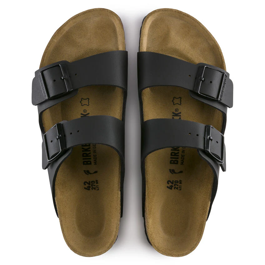 Birkenstock Sandalo Unisex Arizona Nero (Calzata Normale) - Image 3