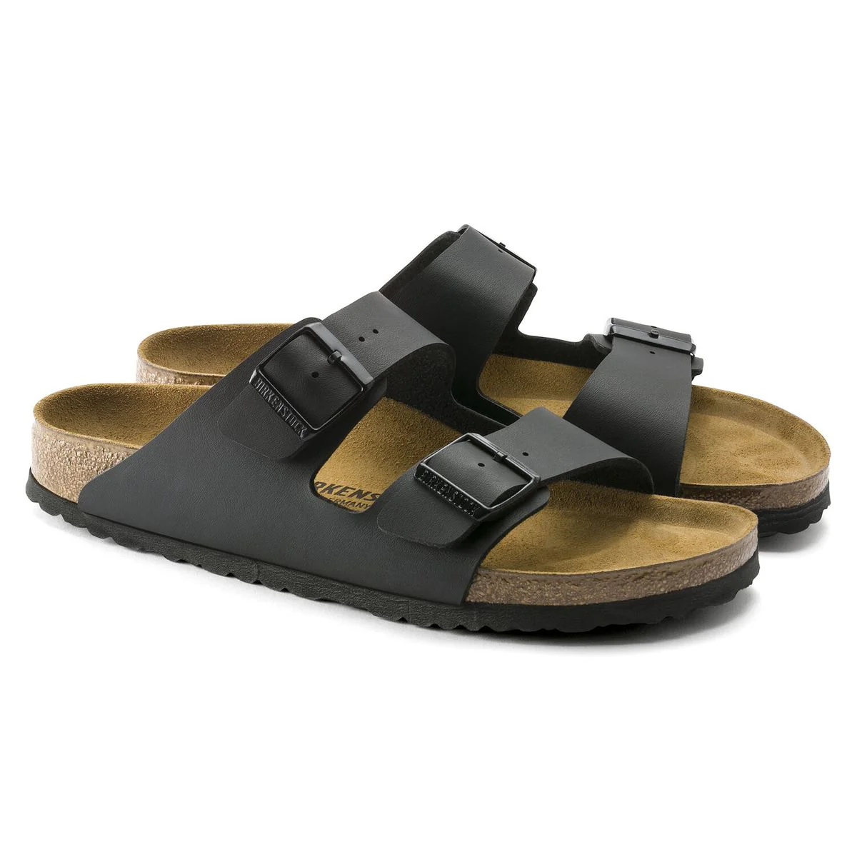 Birkenstock Sandalo Unisex Arizona Nero (Calzata Stretta) - Image 3