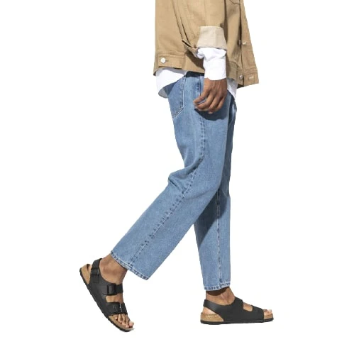 Birkenstock Sandalo Unisex Milano Birko-Flor Nero (Calzata Stretta) - Image 5