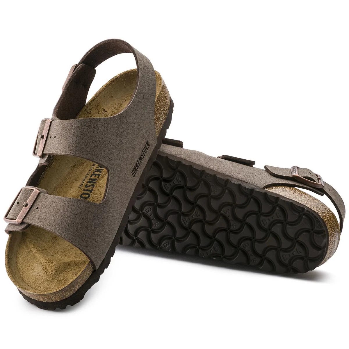 Birkenstock Sandalo unisex Milano bs (Calzata normale) marrone - Image 2