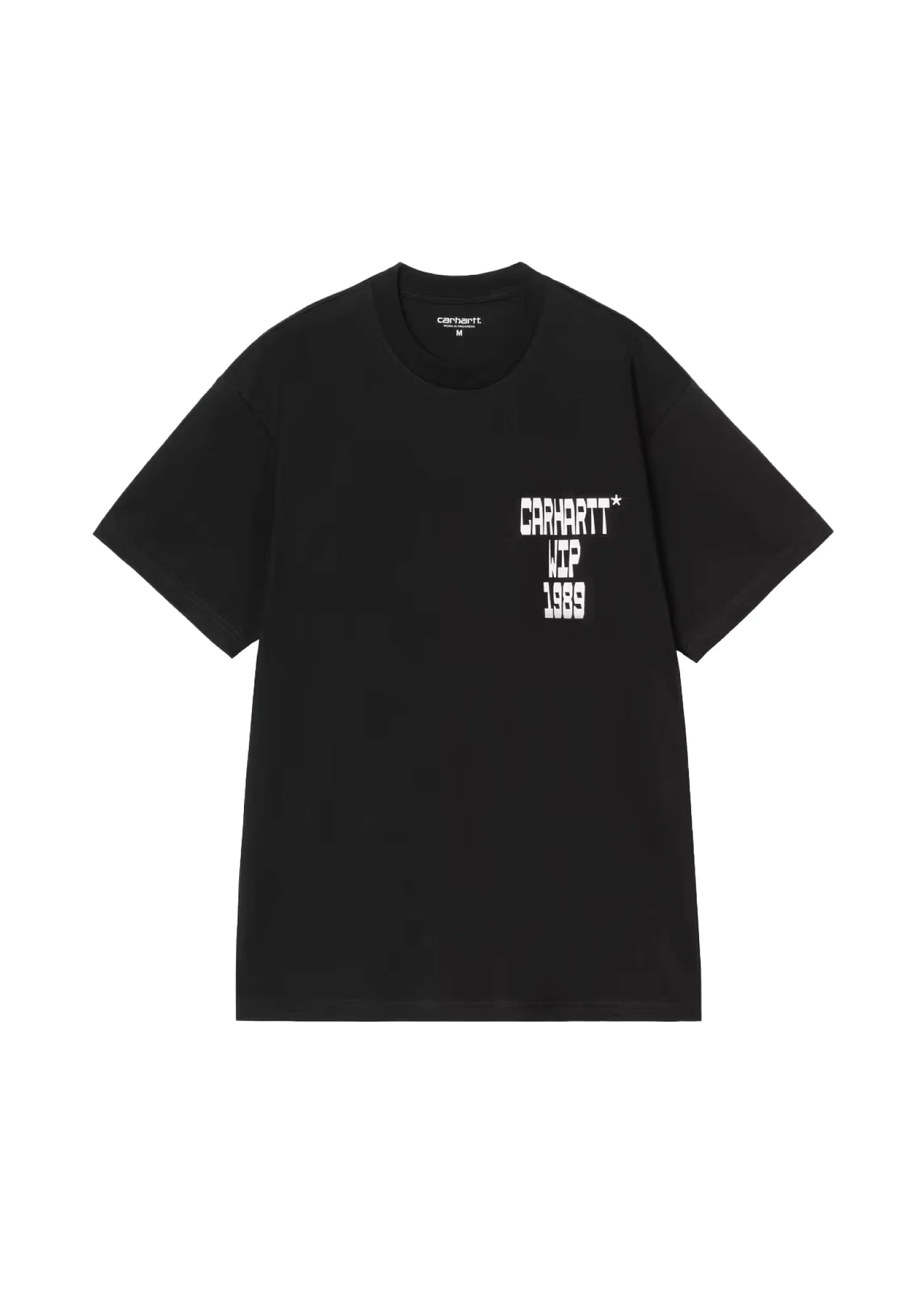 Carhartt Wip T-Shirt da uomo manica corta Blocks nera