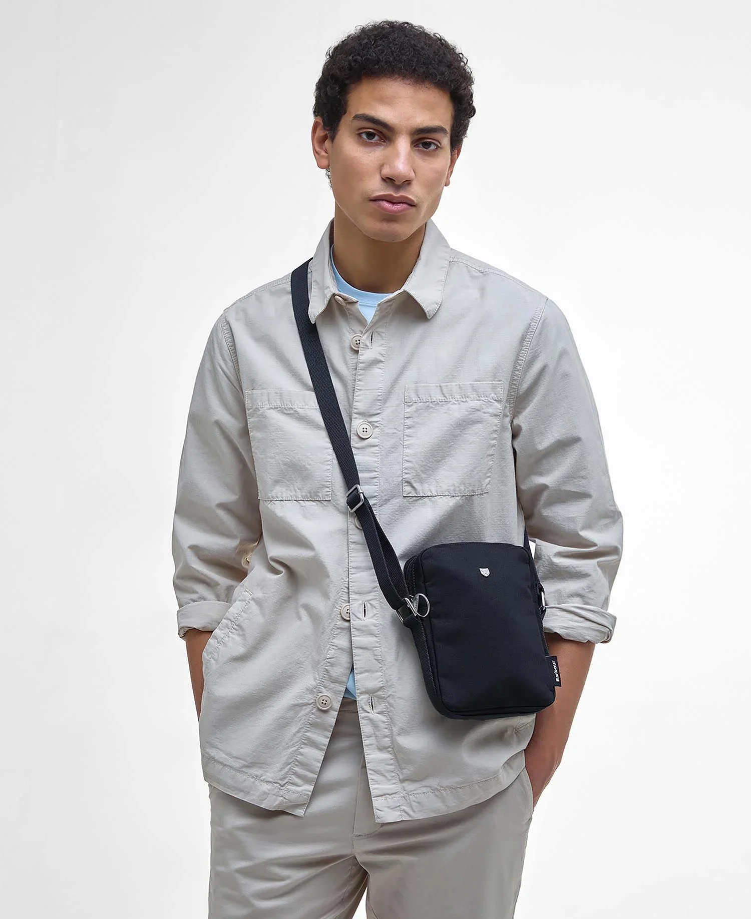 Barbour Borsa a tracolla unisex Cascade blu - Image 2