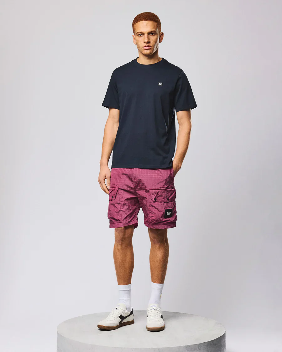 Weekend Offender T-Shirt da uomo manica corta Brooklands blu - Image 4