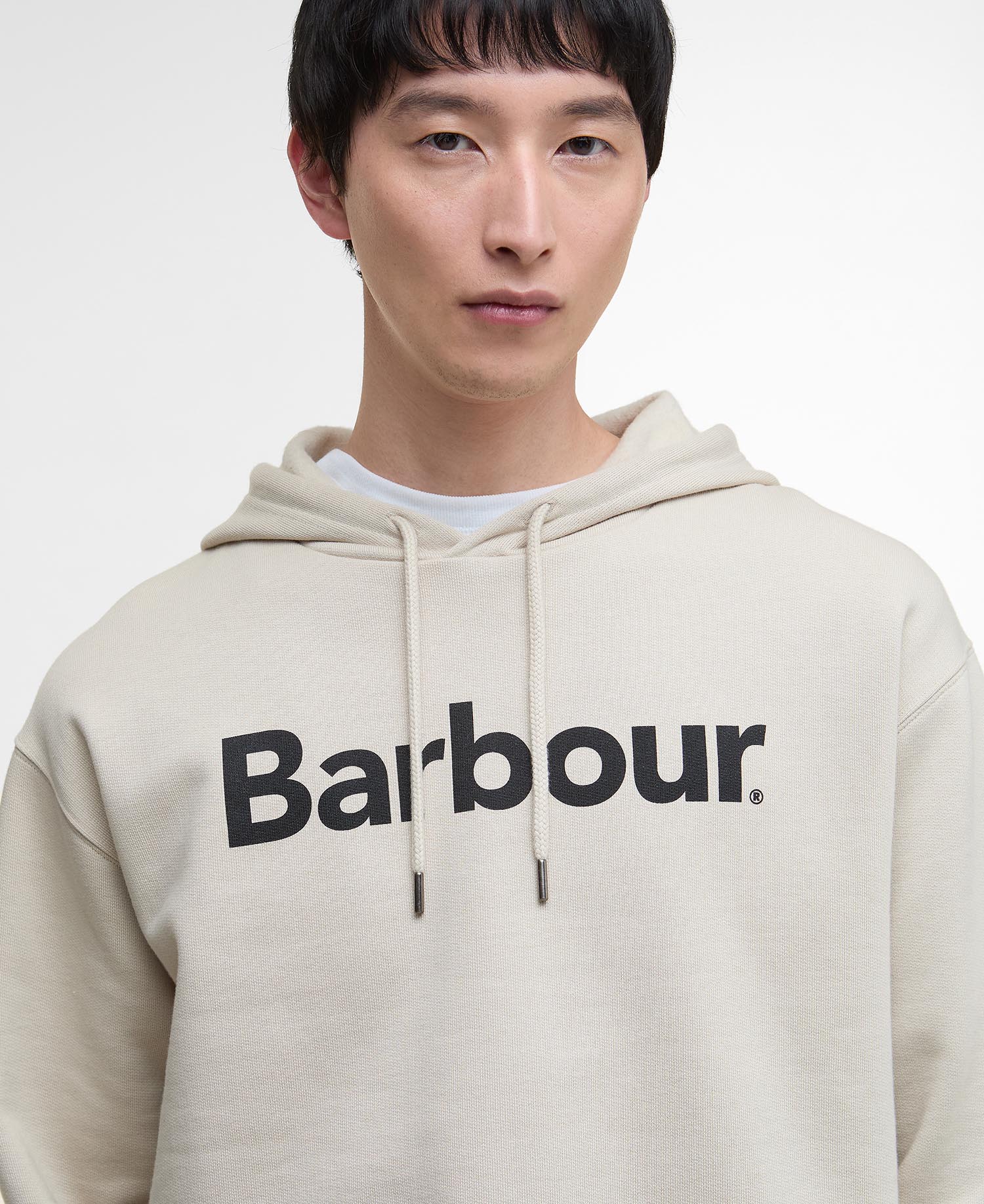 Barbour Felpa da uomo con cappuccio Brushed Nicholas - Image 4