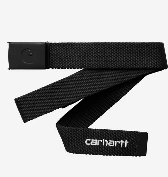 Carhartt Wip Cinta unisex C-Logo Belt Tonal nera - Image 3