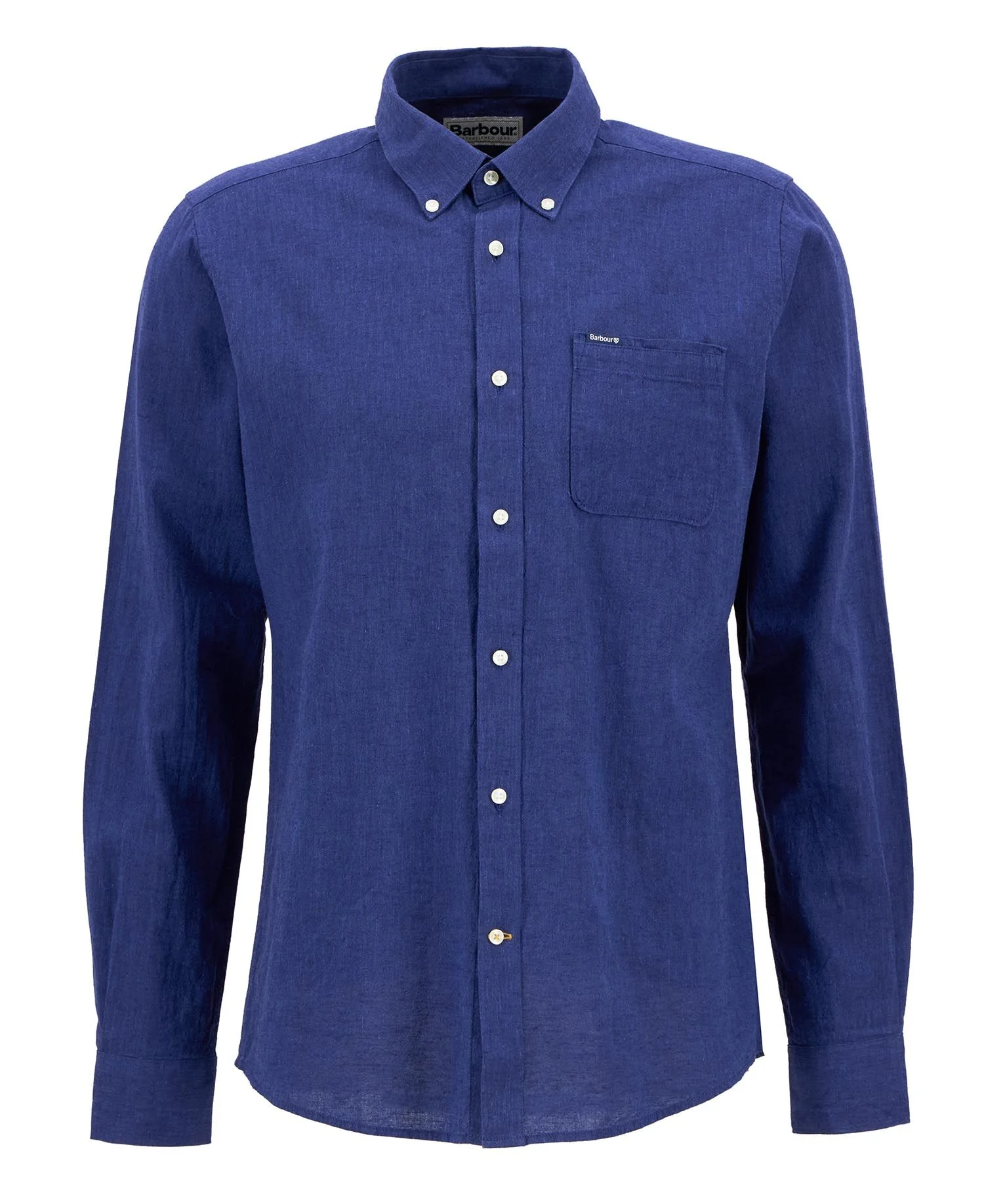 Barbour Camicia sartoriale da uomo Nelson blu