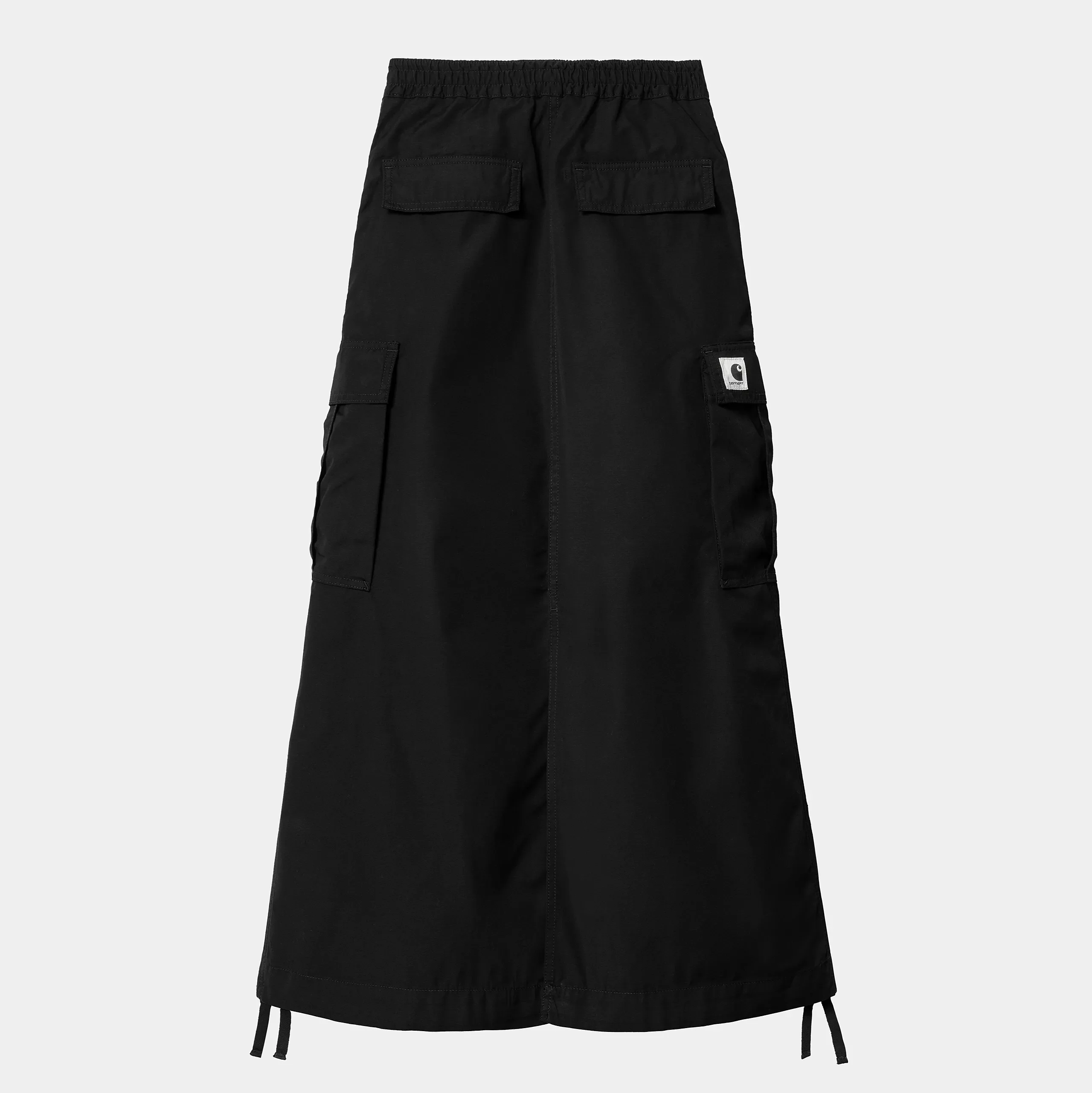 Carhartt Wip Gonna lunga con tasconi Cargo nera - Image 4