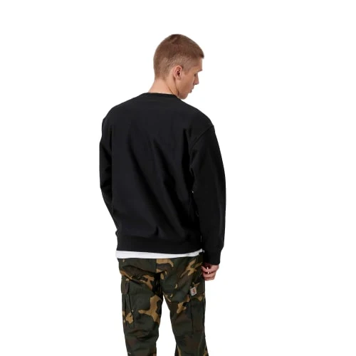 Carhartt Wip American Script Sweatshirt I025475-8900 - Image 4