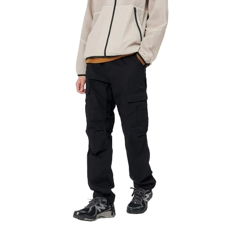 Carhartt Wip Pantalone con tasconi unisex Aviation nero - Image 3