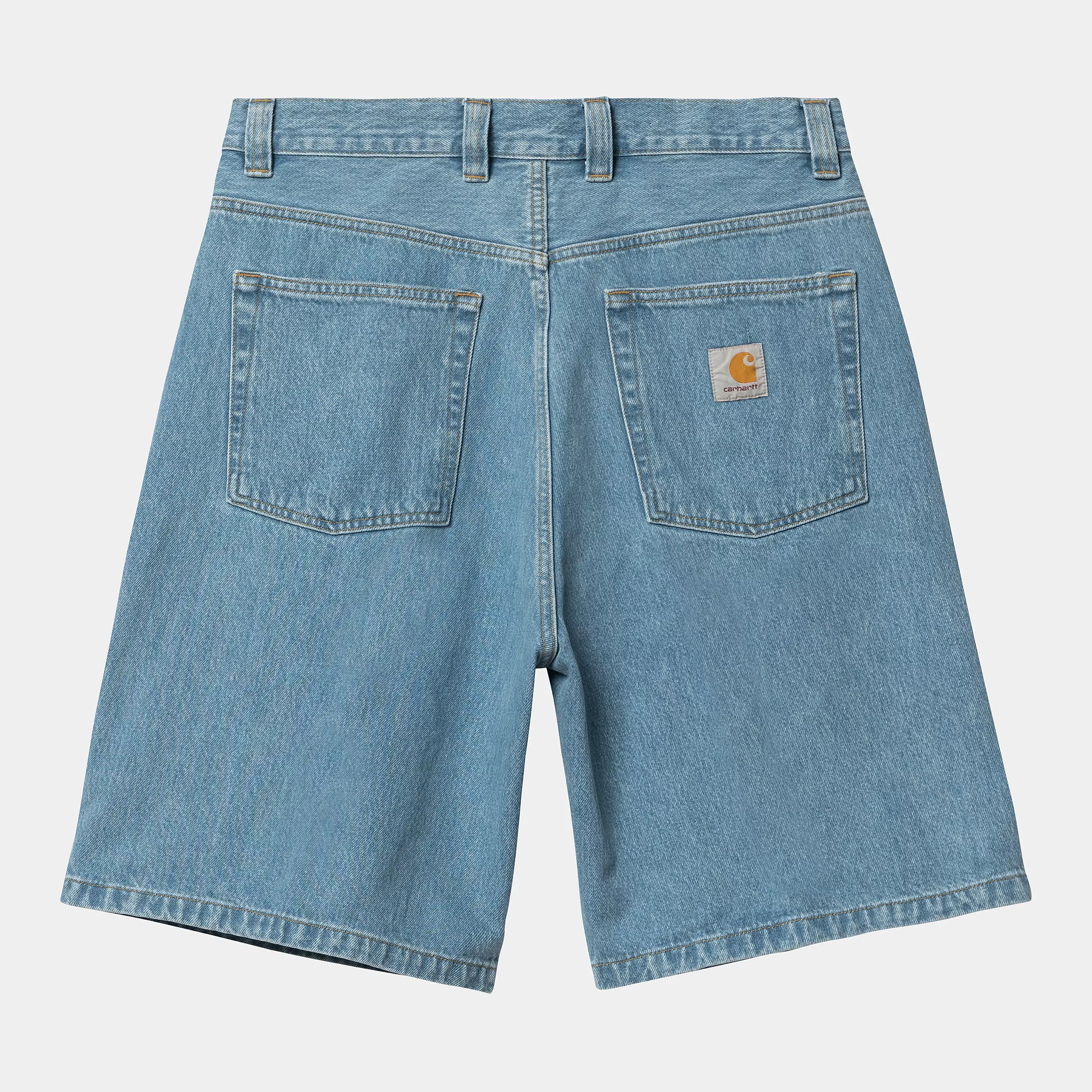 Carhartt Wip Pantaloncino in jeans da uomo Brandon lavaggio chiaro - Image 2
