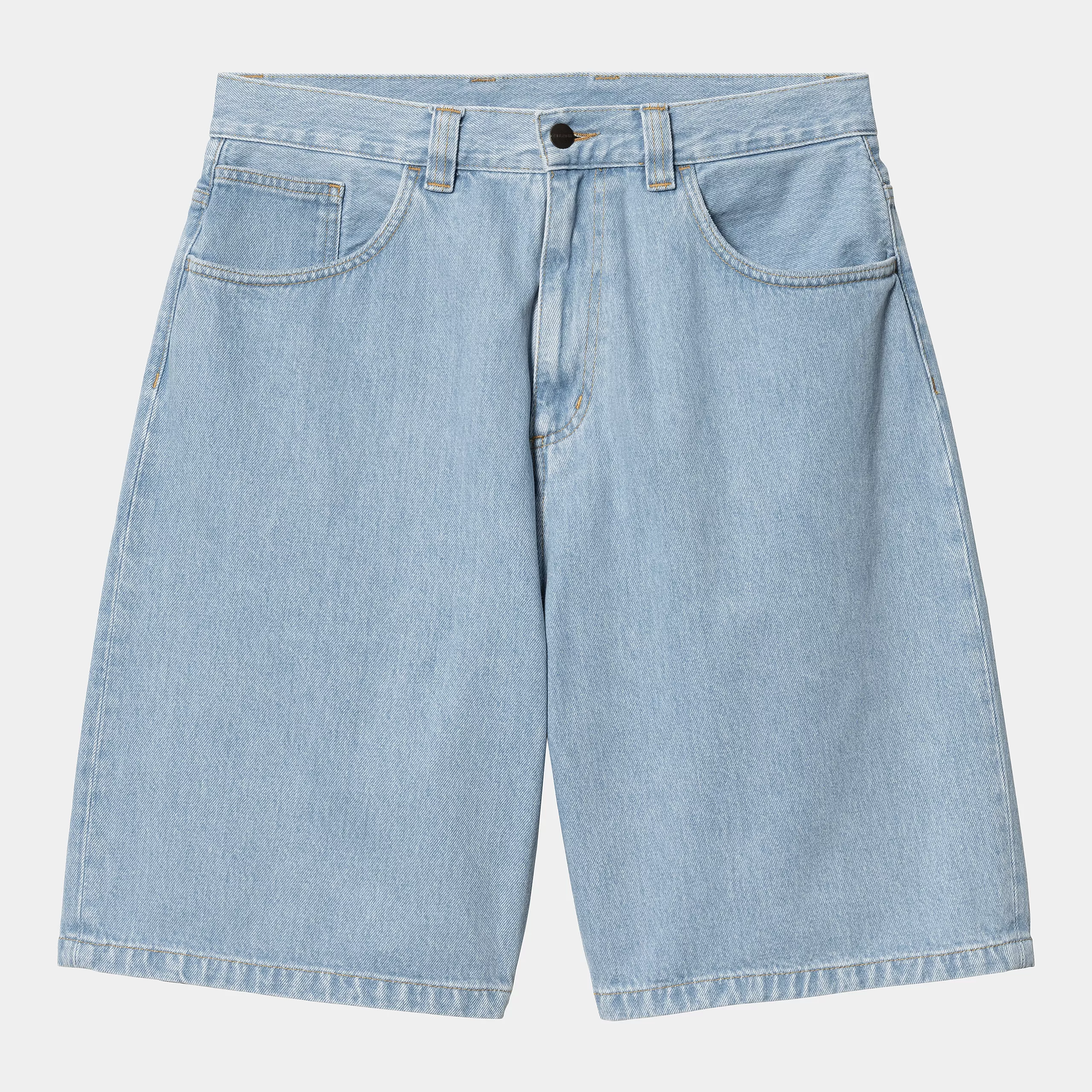 Carhartt wip Pantaloncino in jeans da uomo Brandon lavaggio chiaro - Image 3