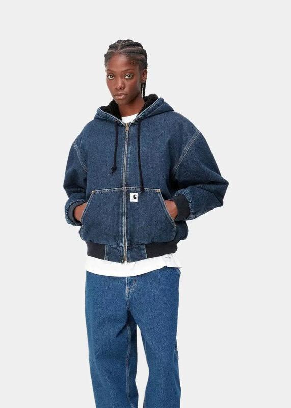 Carhartt Wip Giacca in jeans da donna Og Active Blu - Image 3
