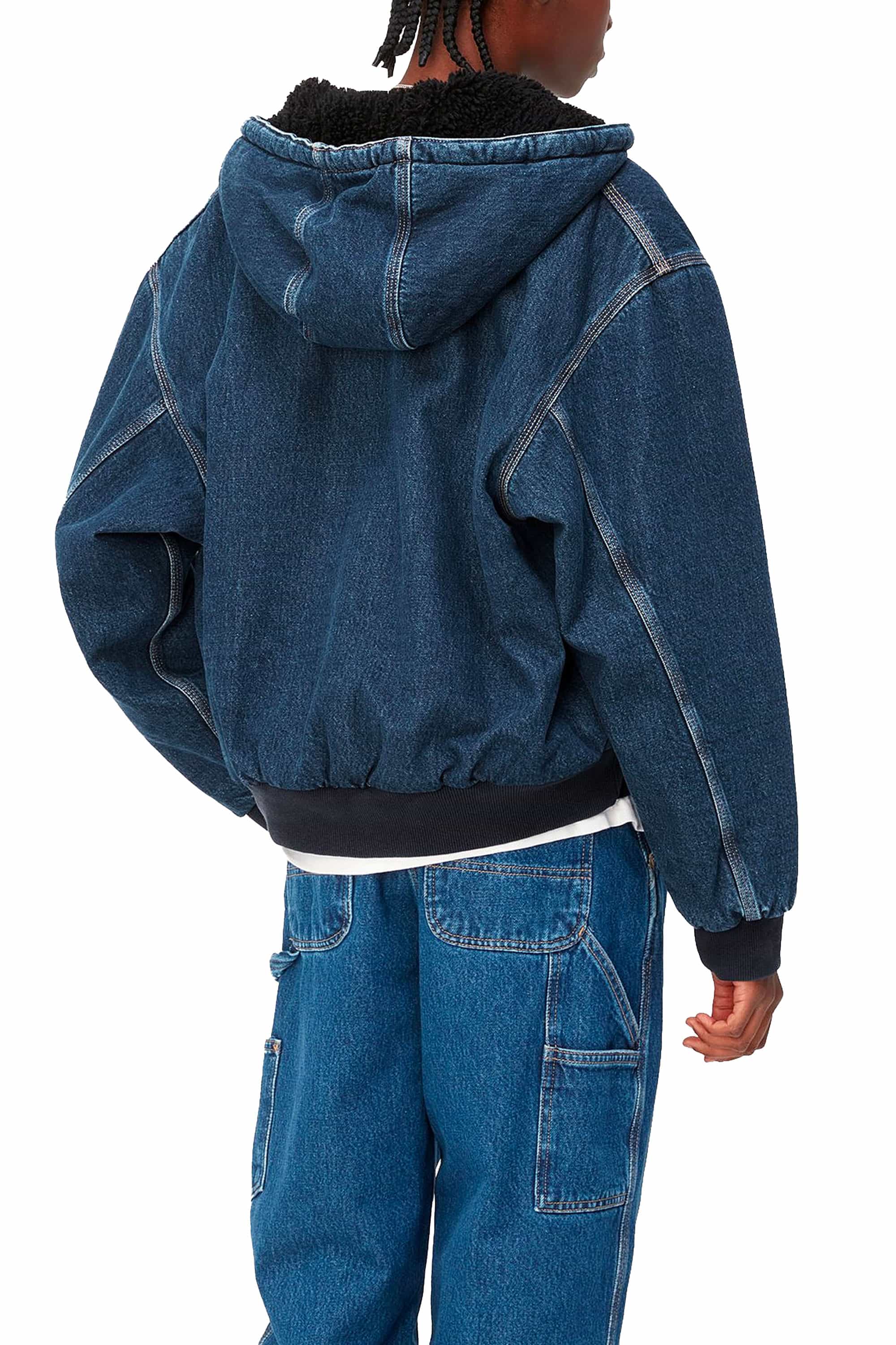 Carhartt Wip Giacca in jeans da donna Og Active Blu - Image 4
