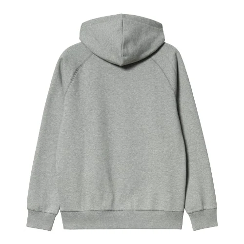 Carhartt Wip Felpa da uomo con cappuccio Chase grigio - Image 2