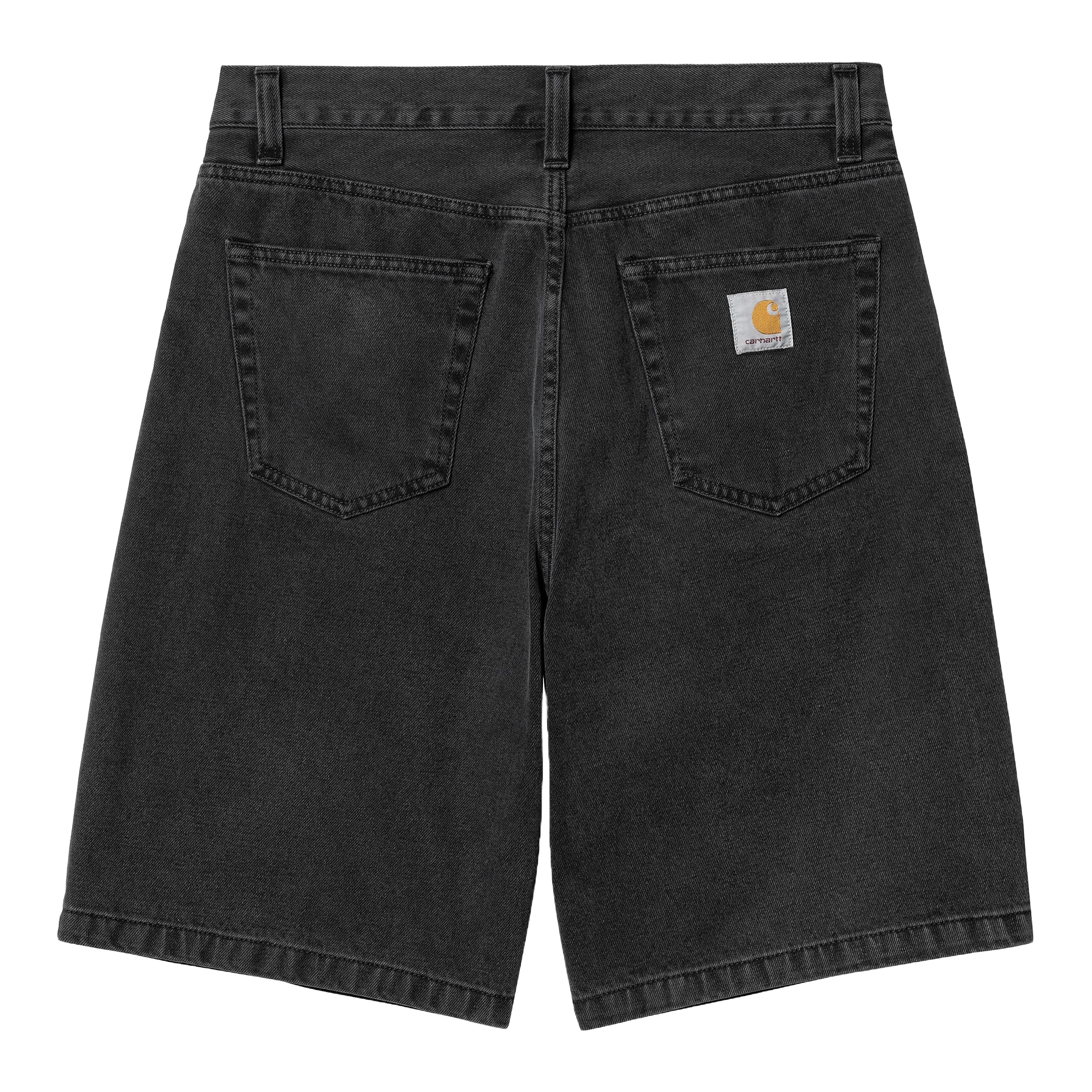 Carhartt Wip Pantaloncino di jeans da uomo Landon nero - Image 2