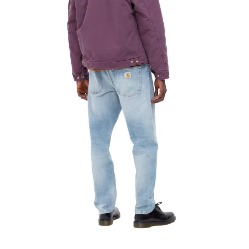 Carhartt Wip Jeans da uomo Newel lavaggio chiaro - Image 4