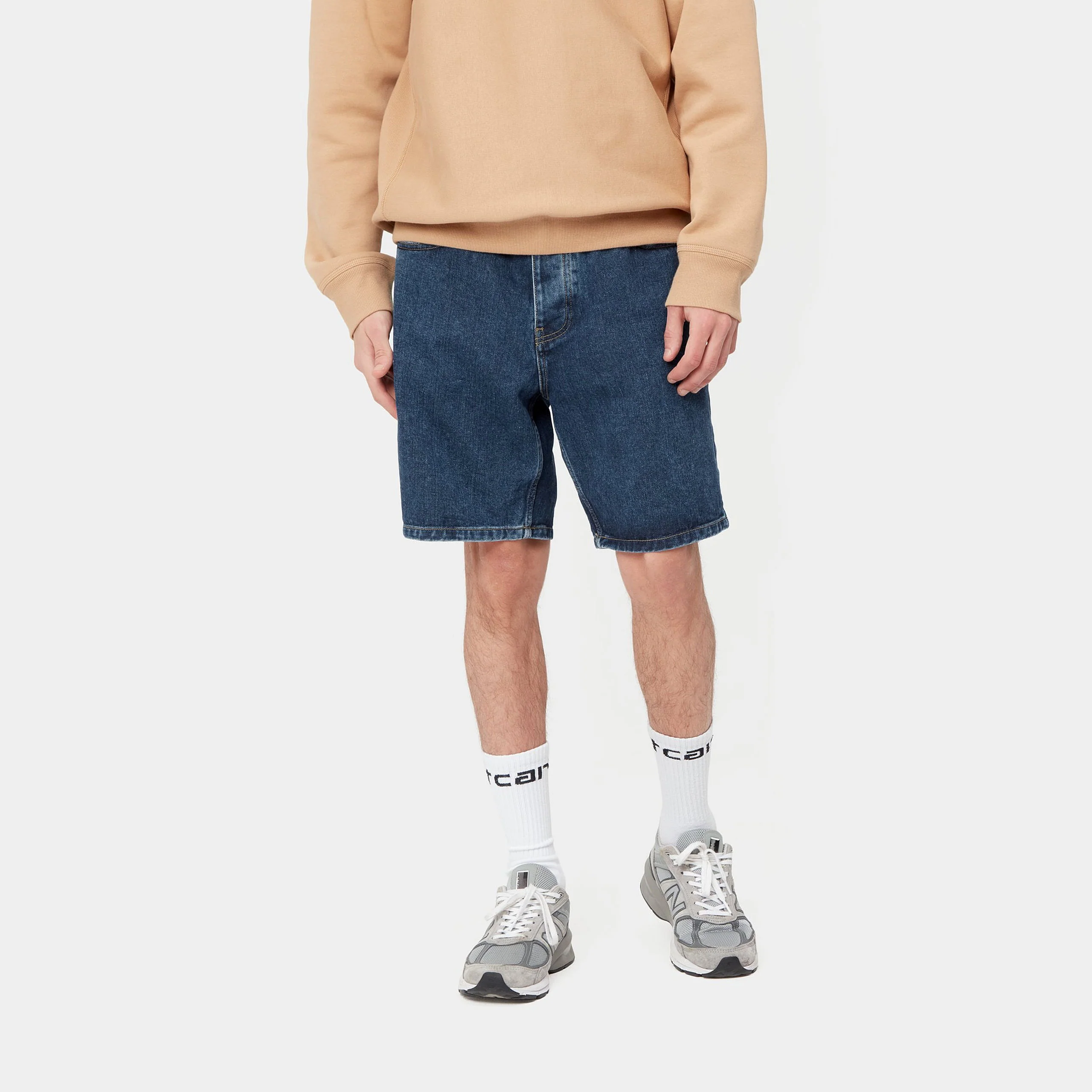 Carhartt Wip  Pantaloncino uomo jeans Newel - Image 3