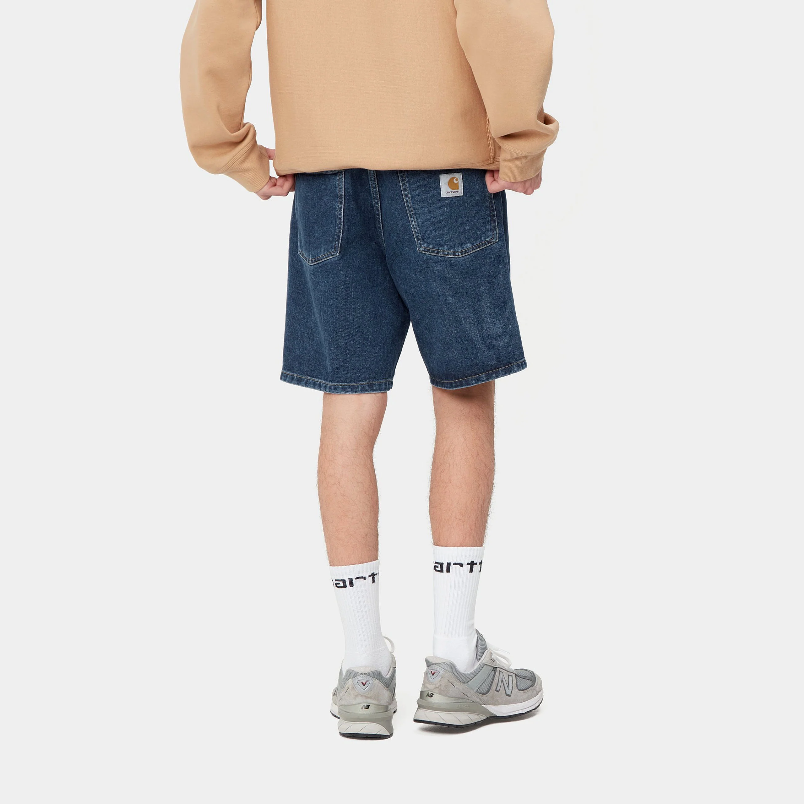 Carhartt Wip  Pantaloncino uomo jeans Newel - Image 5