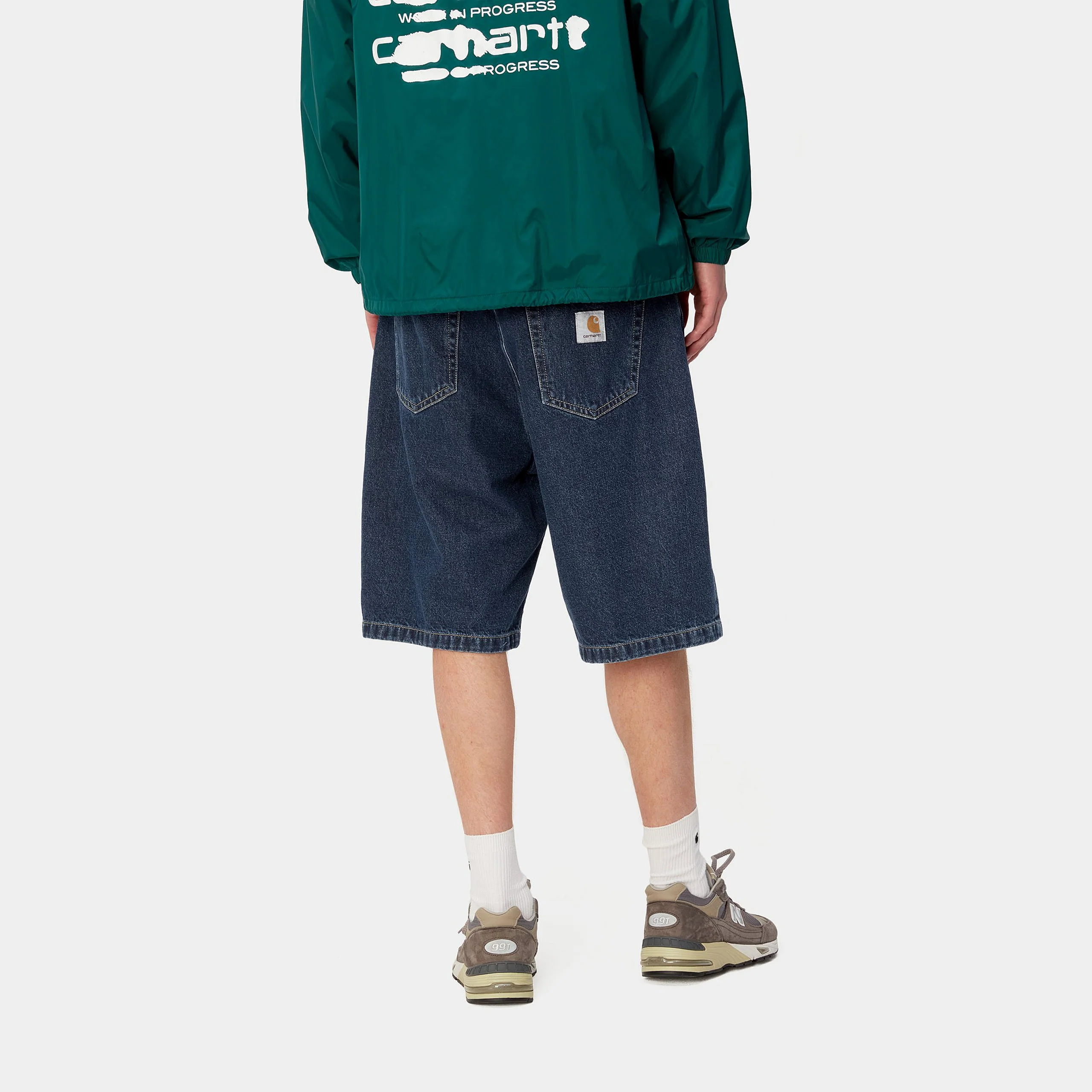 Carhartt Wip Pantaloncino in jeans da uomo Landon Blue - Image 4