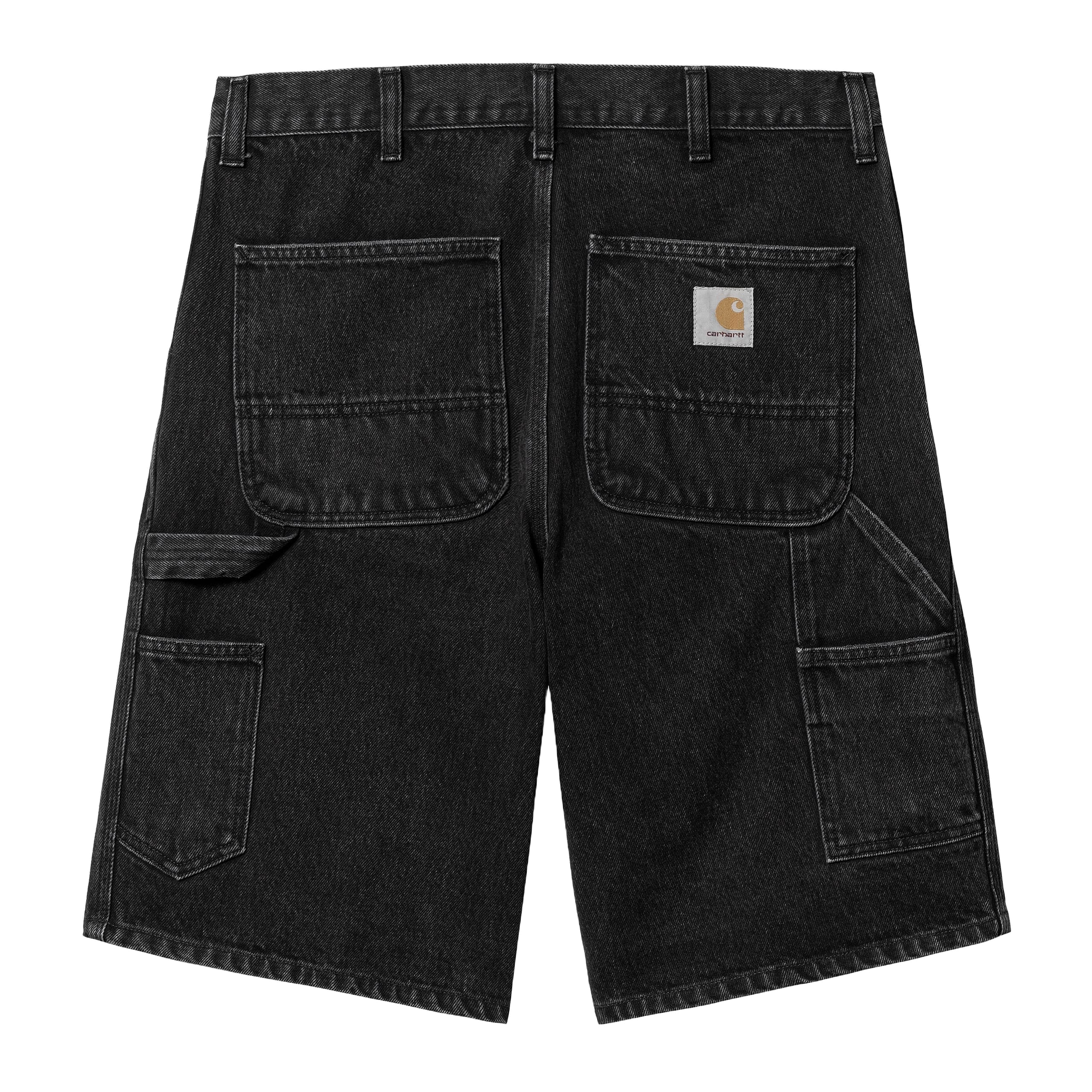 Carhartt Wip Pantaloncino in  jeans da uomo Single Knee Nero - Image 2
