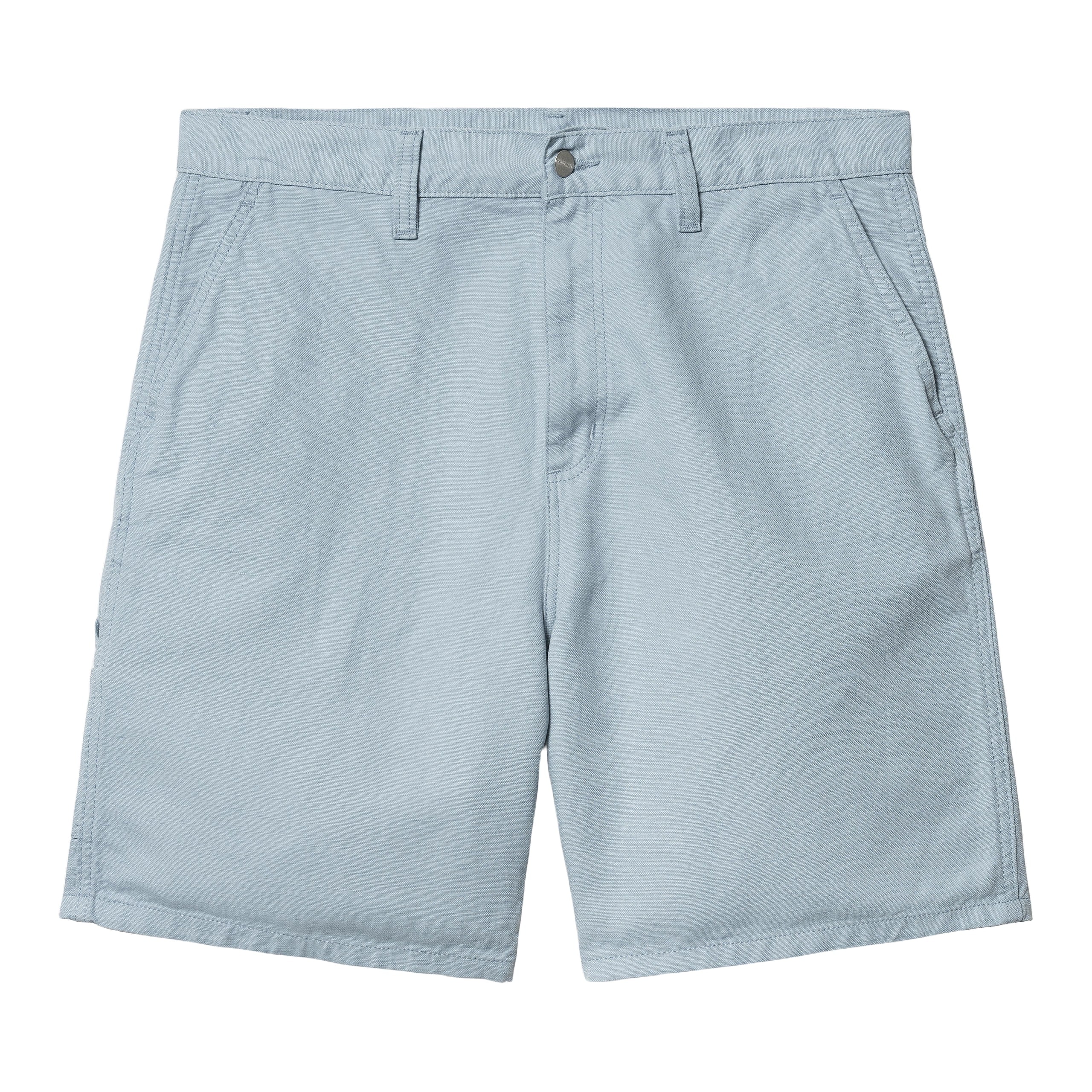 Carhartt Wip Pantaloncino da Uomo Walter Single Knee Celeste - Image 2
