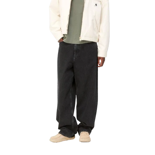 Carhartt Wip Pantalone Donna Brandon Nero - Image 3