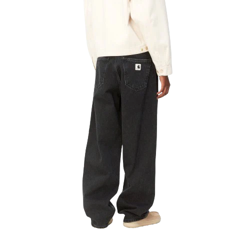 Carhartt Wip Pantalone Donna Brandon Nero - Image 4