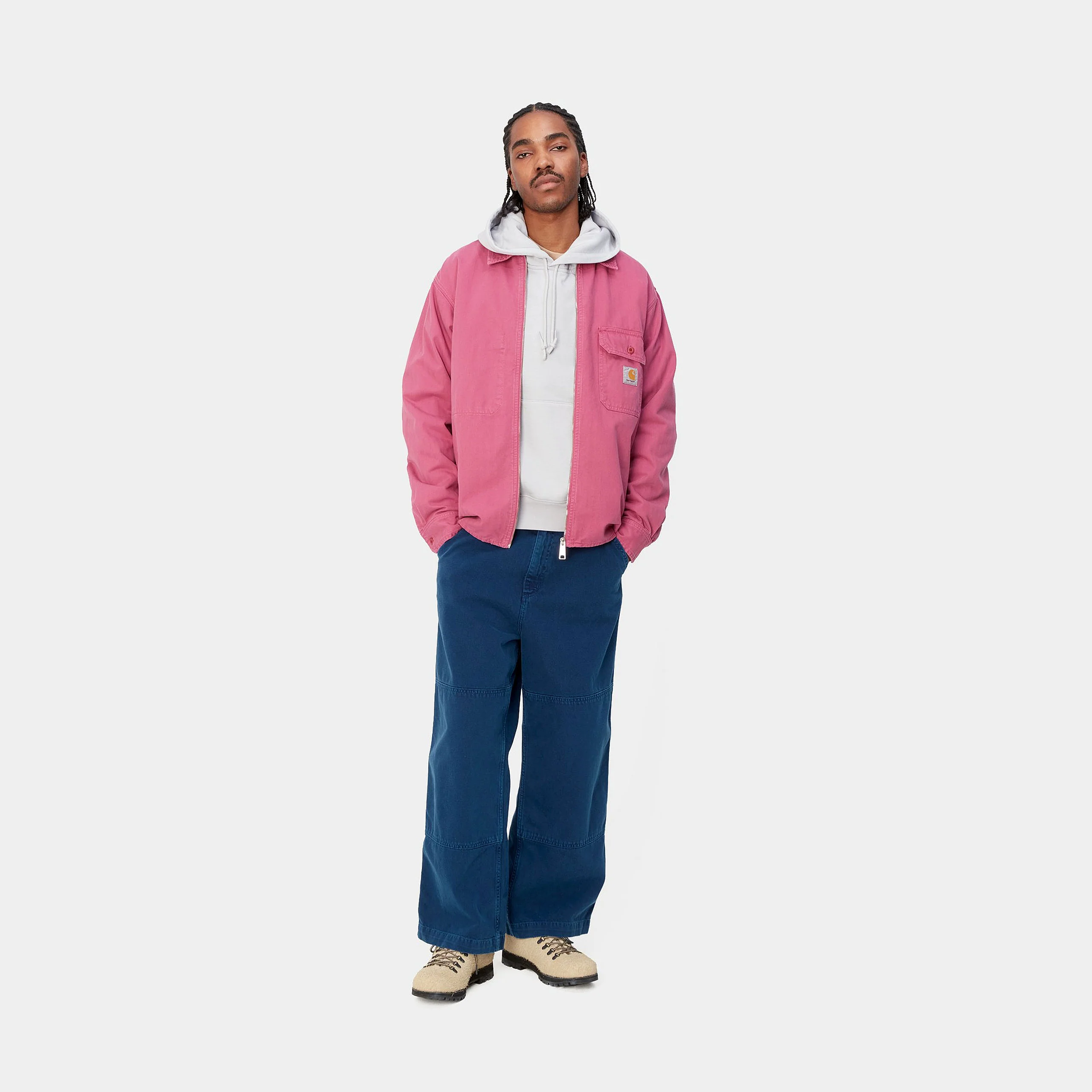 Carhartt Wip Pantalone Uomo Garrison Blu - Image 3
