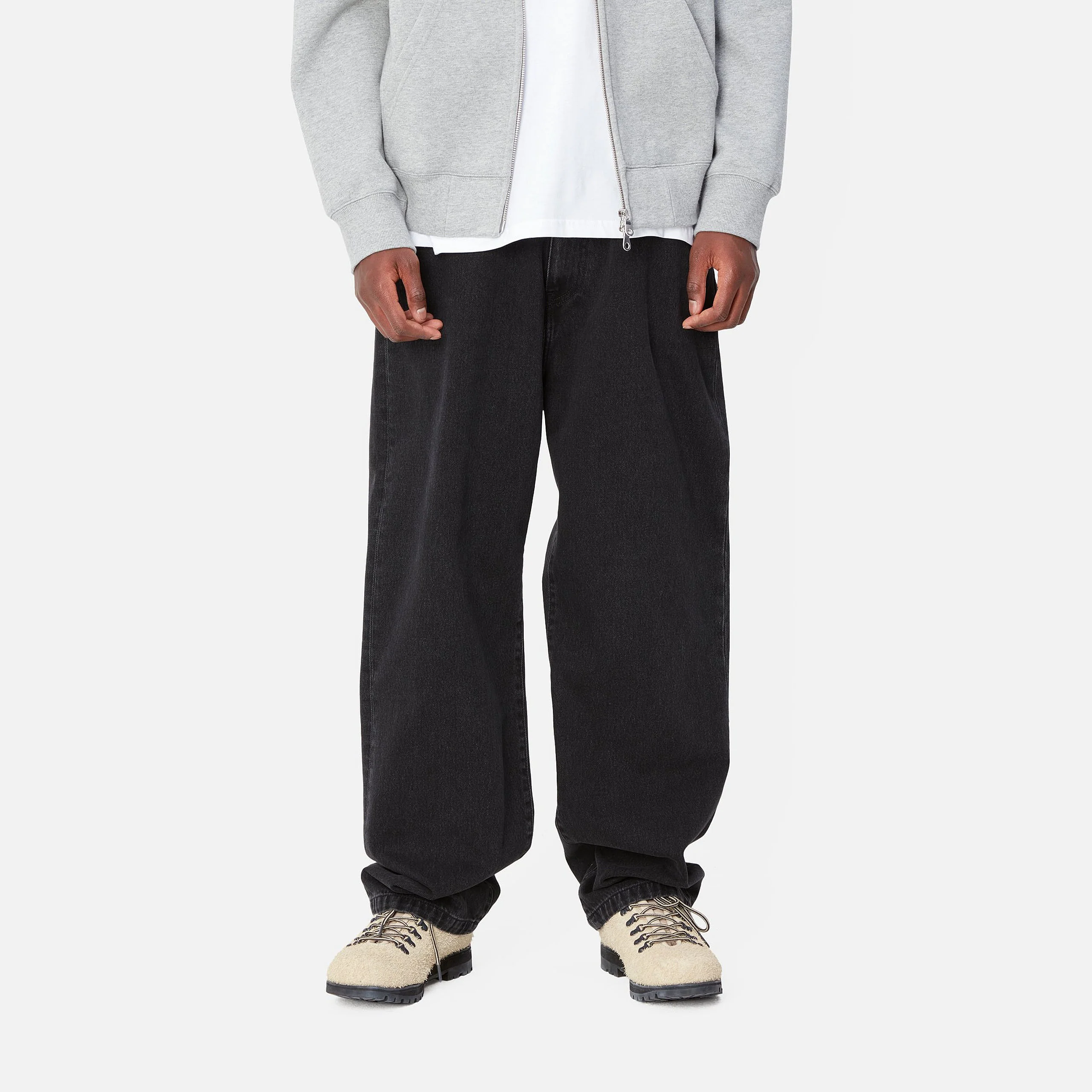 Carhartt Wip Jeans largo da uomo Landon Nero - Image 4