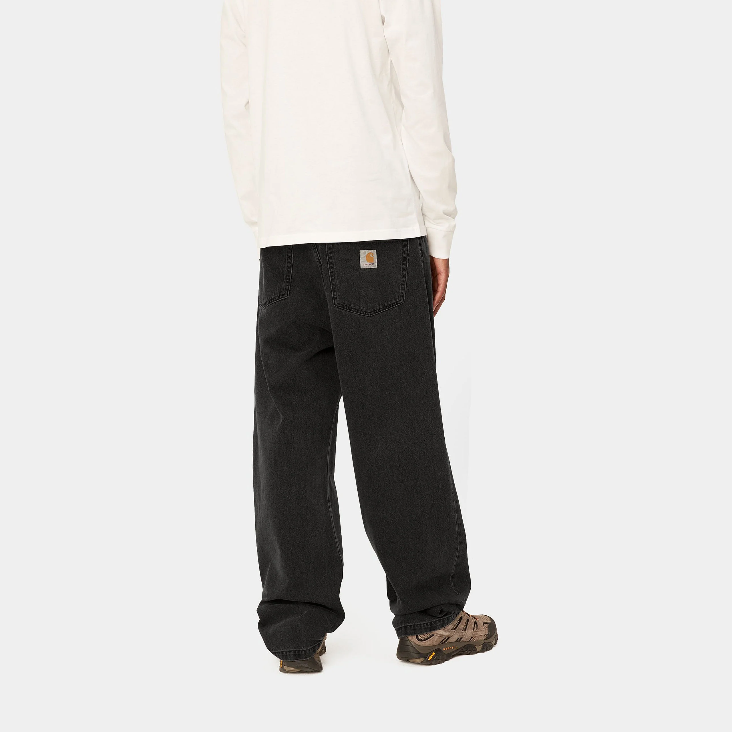Carhartt Wip Jeans largo da Uomo Landon Nero - Image 4