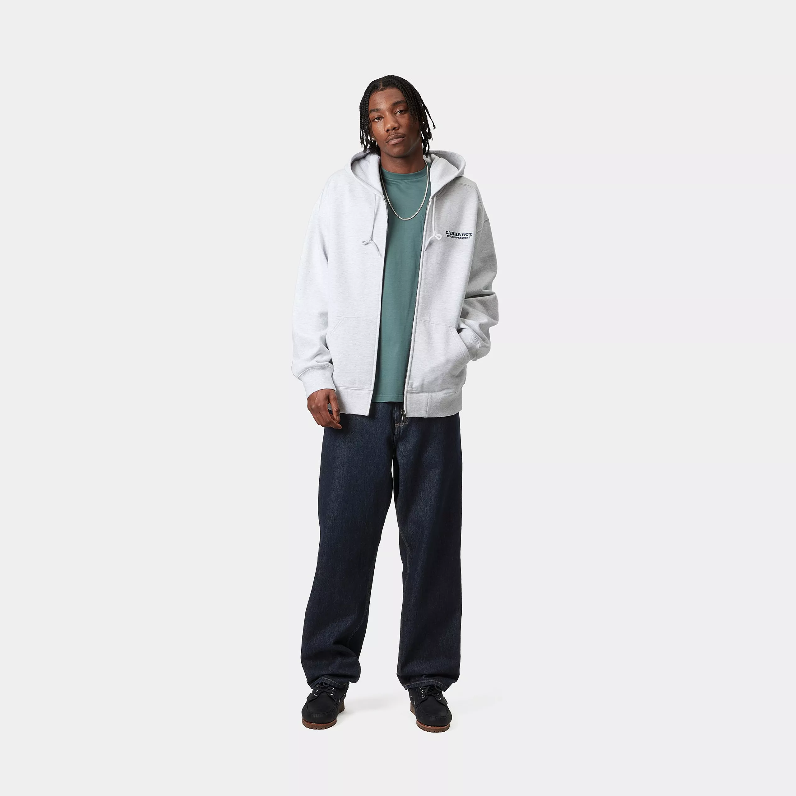 Carhartt Wip Jeans da uomo Single Knee lavaggio scuro - Image 4
