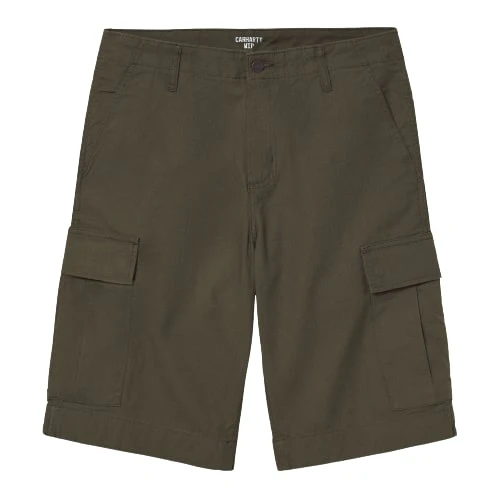 Carhartt Wip Pantaloncino uomo con tasconi Regular Cargo verde