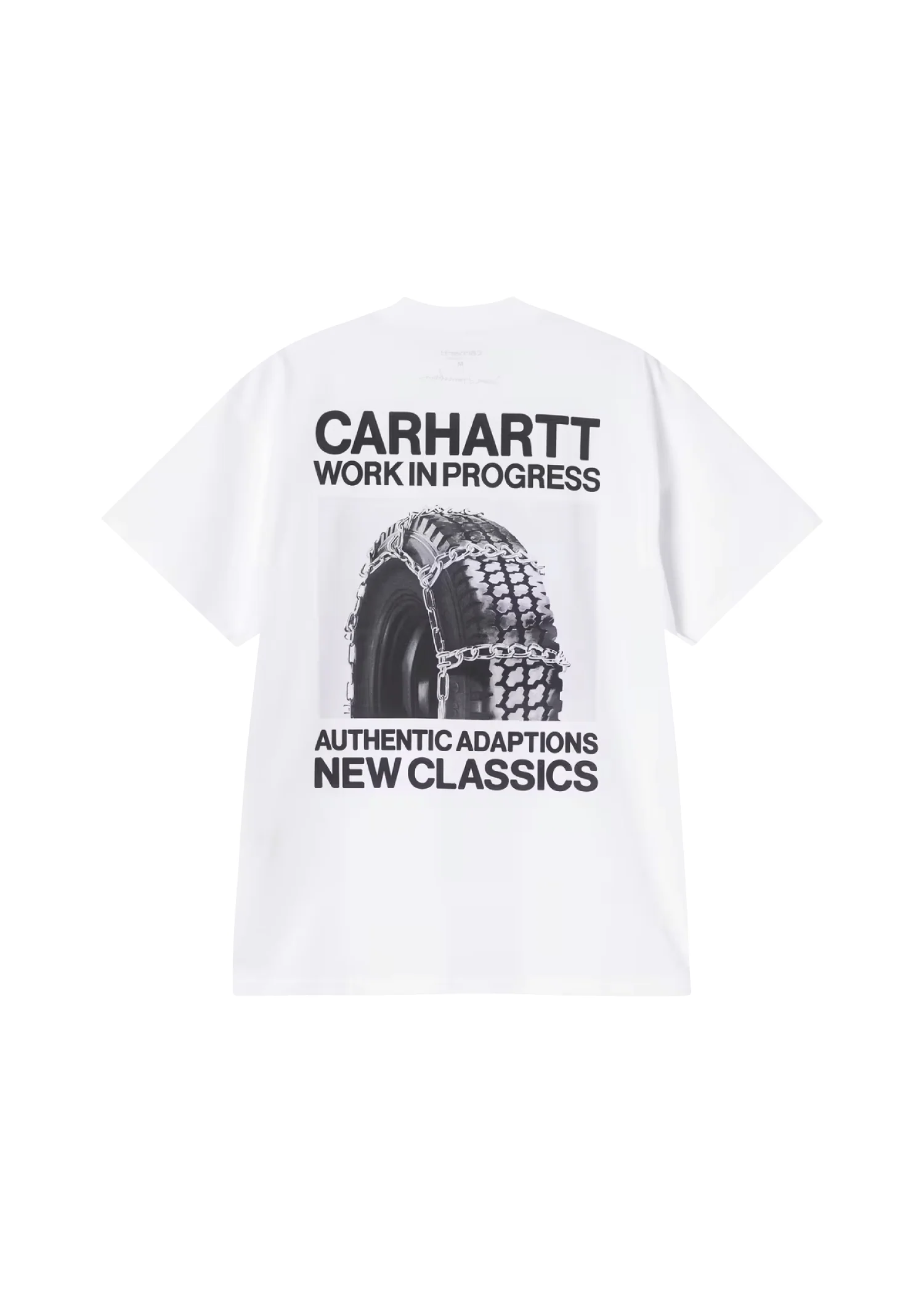 Carhartt WIP T-Shirt da uomo manica corta Sean Hamilton bianca 03 - Image 2