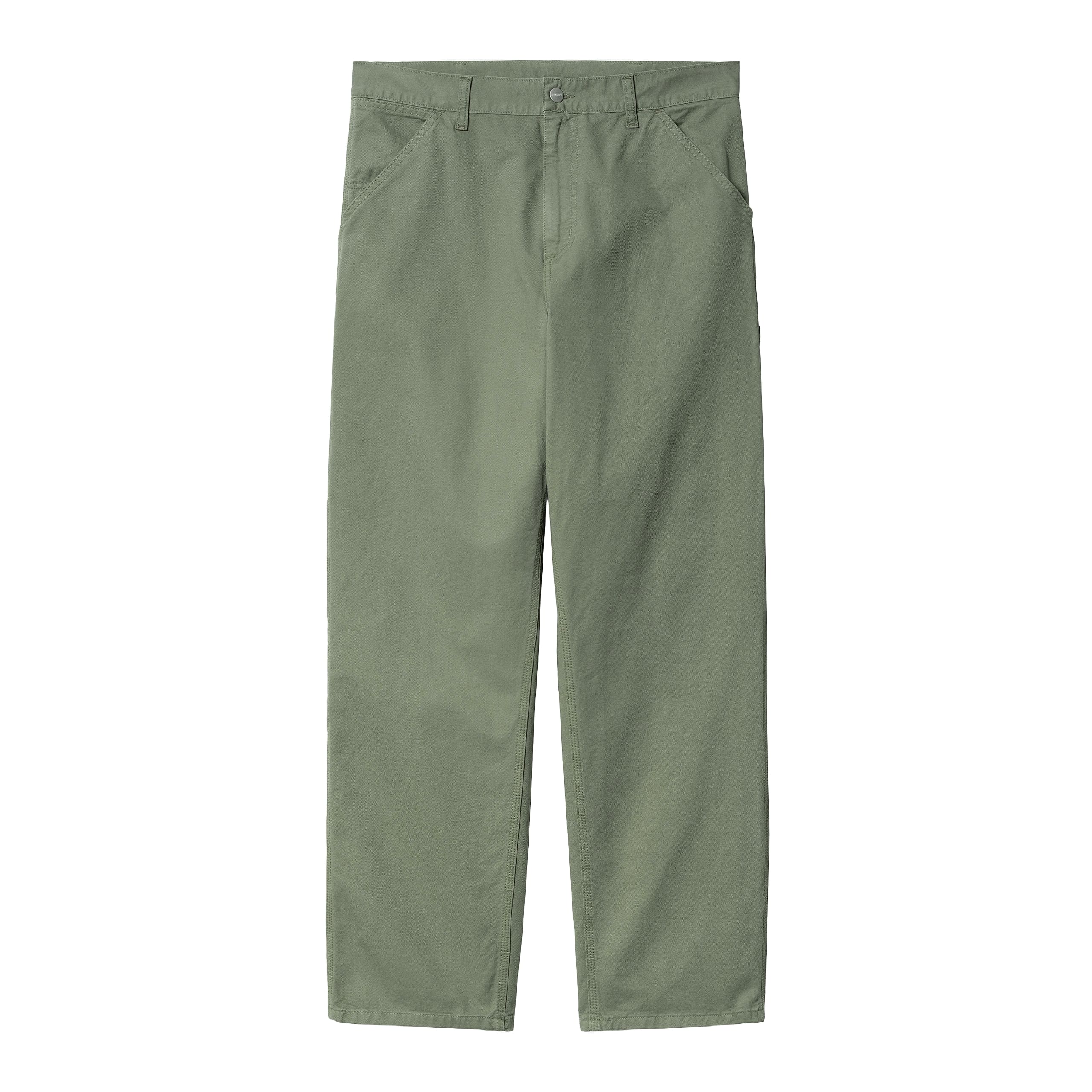 Carhartt Wip Pantalone uomo Single Knee verde