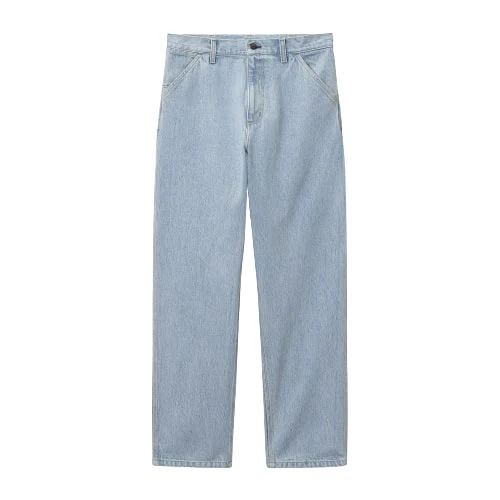 Carhartt Wip Jeans da uomo Single Knee lavaggio chiaro - Image 7