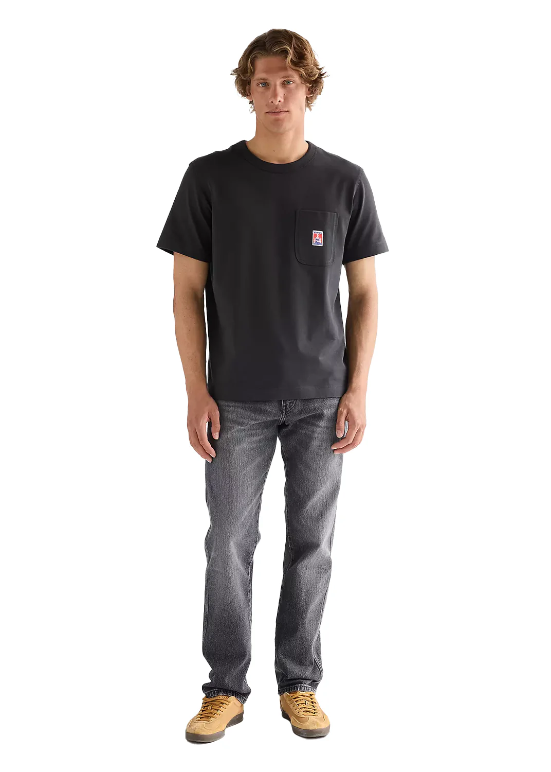 Wrangler T-Shirt da uomo manica corta con taschino Casey Jones - Image 3
