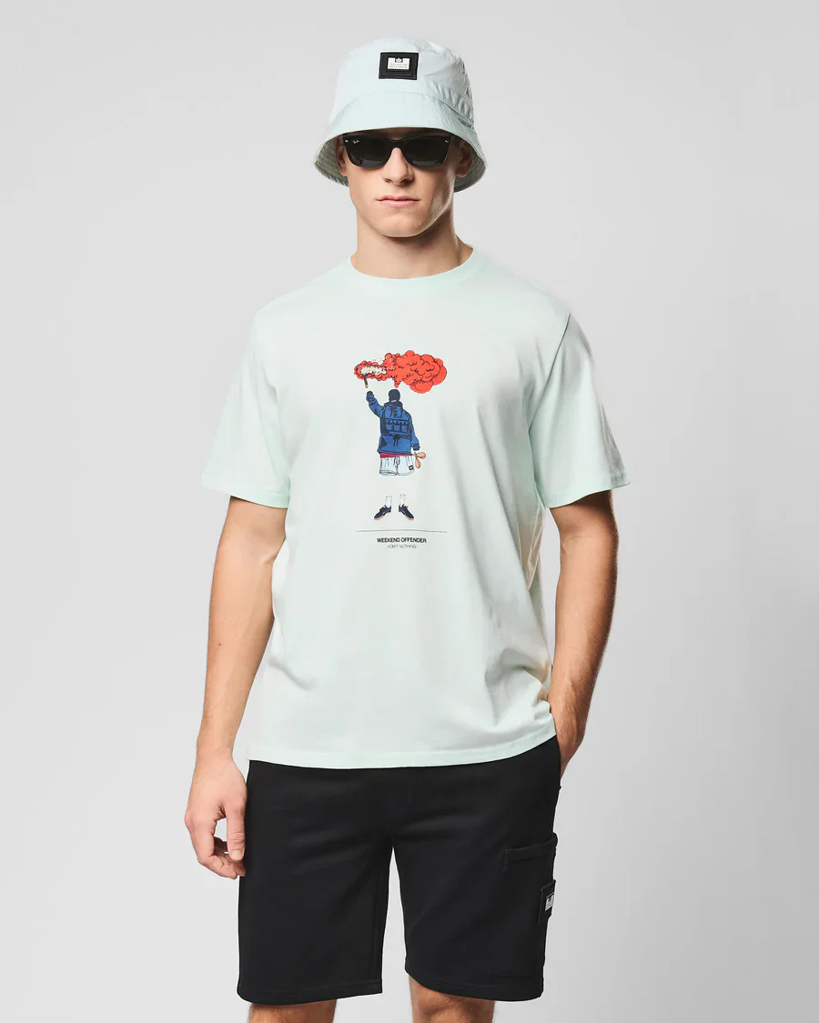 Weekend Offender T-Shirt da uomo manica corta Chabet - Image 2