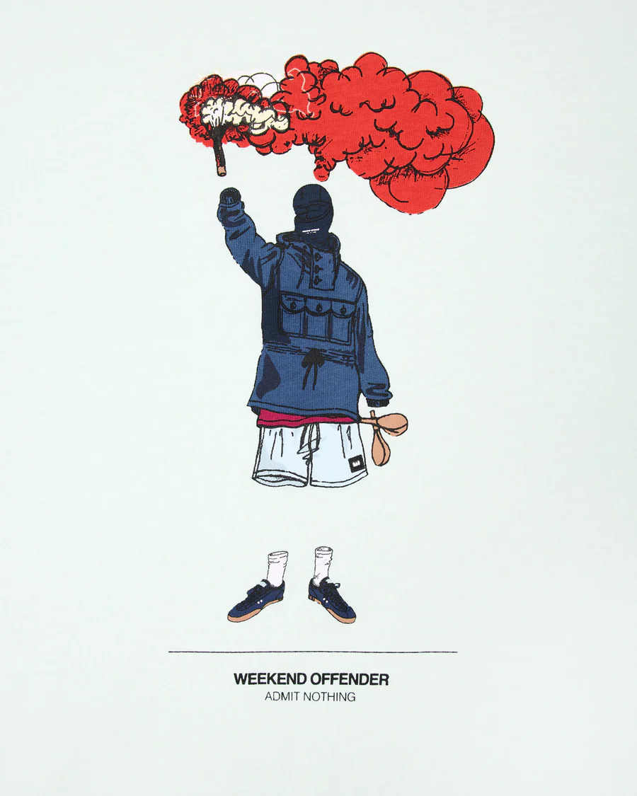 Weekend Offender T-Shirt da uomo manica corta Chabet - Image 4