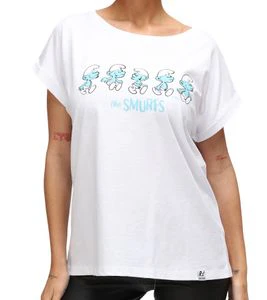 Recovered T-Shirt da donna manica corta Character bianca