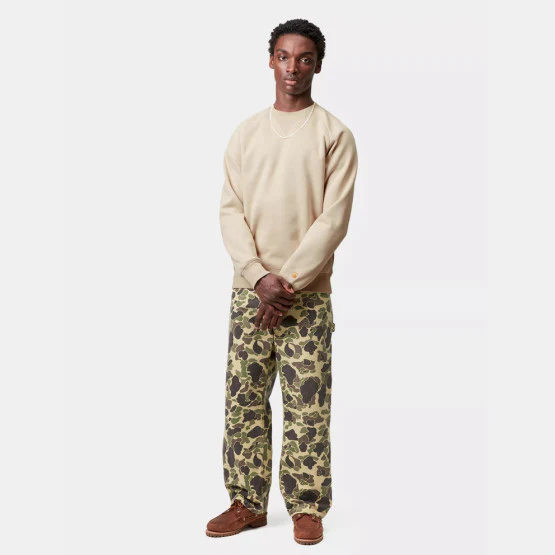 Carhartt Wip Felpa girocollo da uomo Chase beige - Image 3