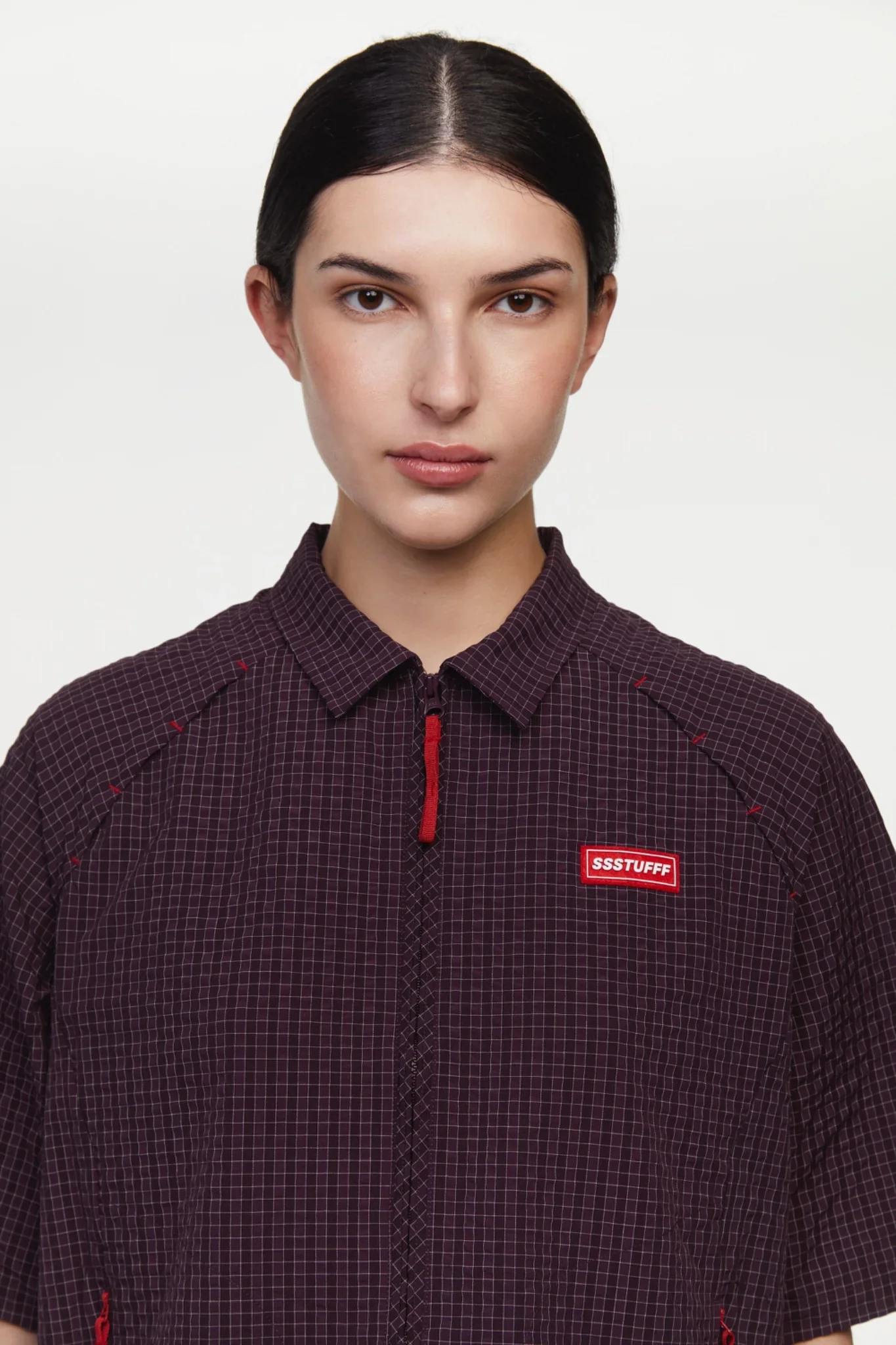 Ssstufff Camicia unisex a manica corta Checked - Image 4