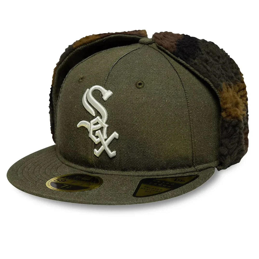New Era Cappellino con para orecchie Chicago White Sox MLB verde - Image 2