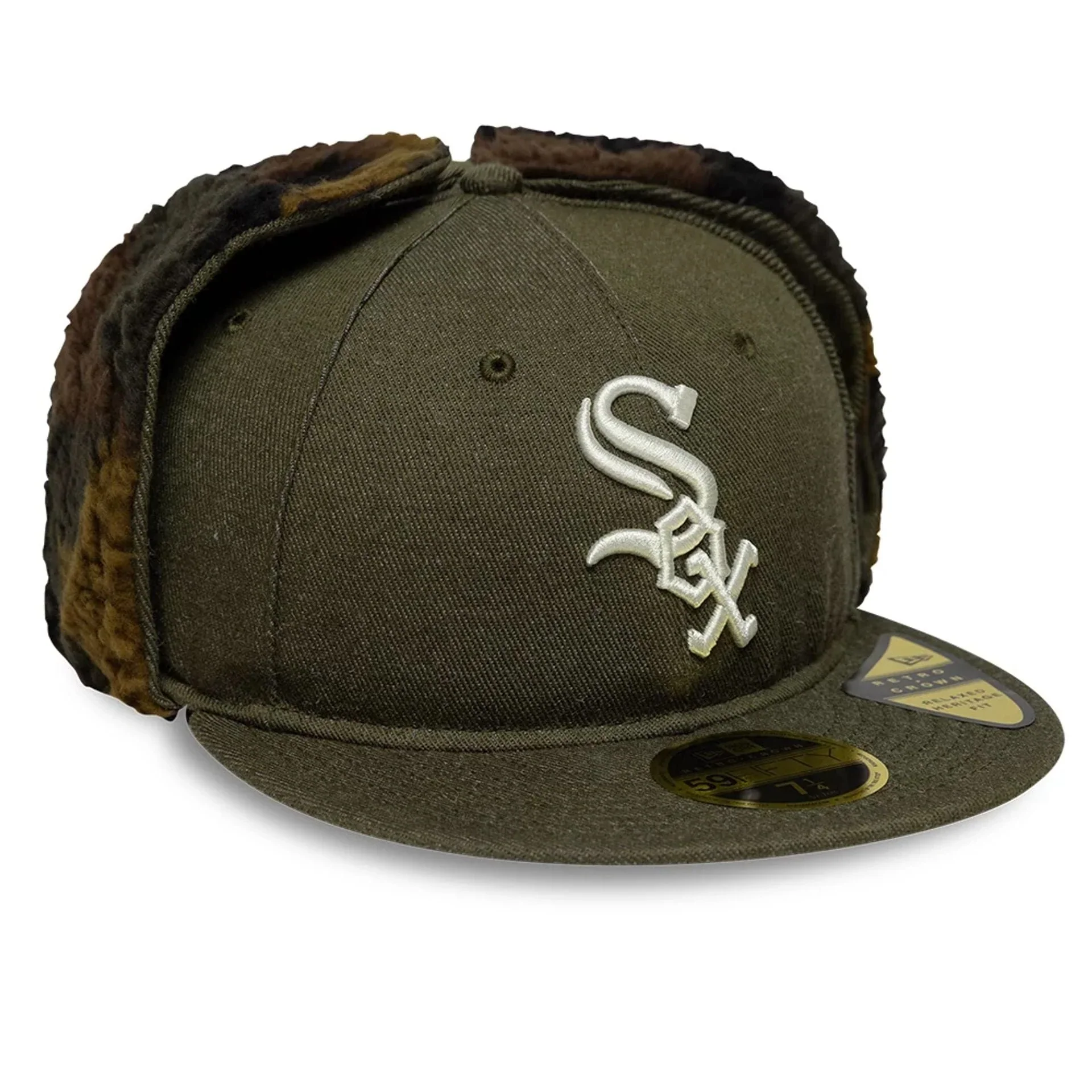 New Era Cappellino con para orecchie Chicago White Sox MLB verde - Image 3
