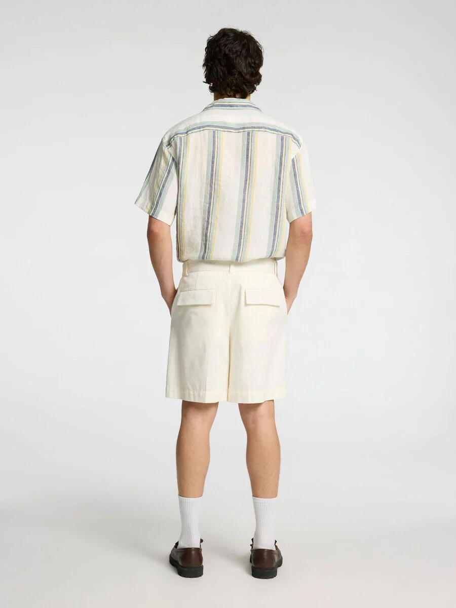 Selected Pantaloncino da uomo Chino panna - Image 3