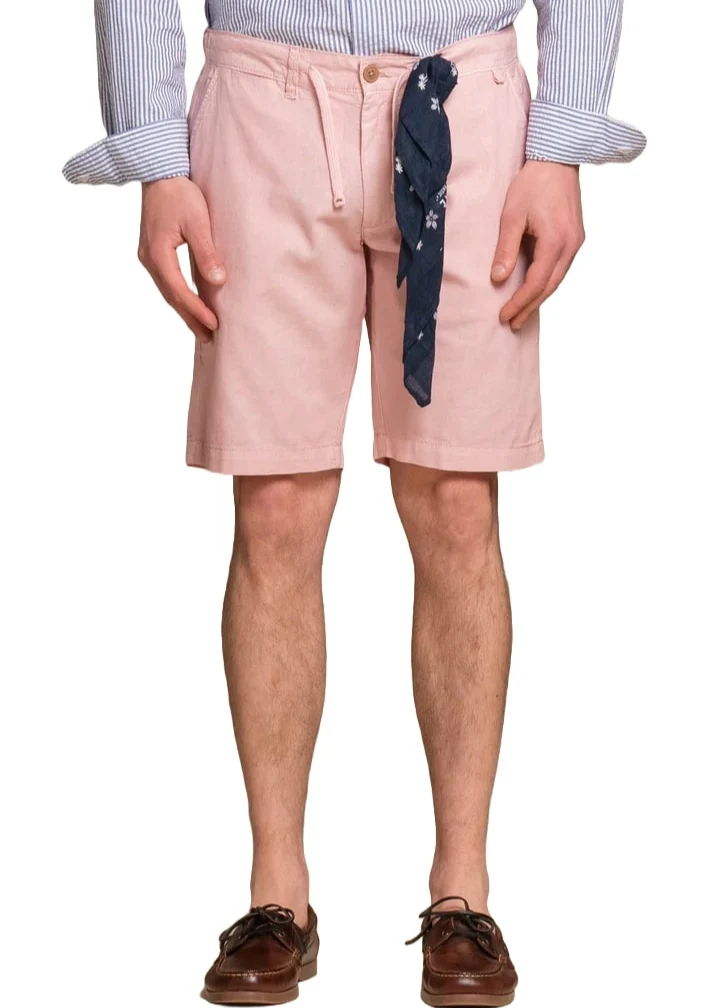 Impure Pantaloncino in cotone da uomo Nils rosa