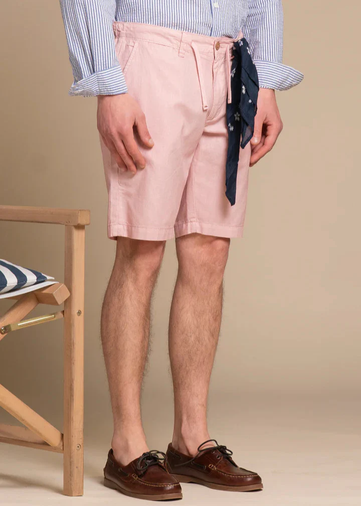 Impure Pantaloncino in cotone da uomo Nils rosa - Image 2