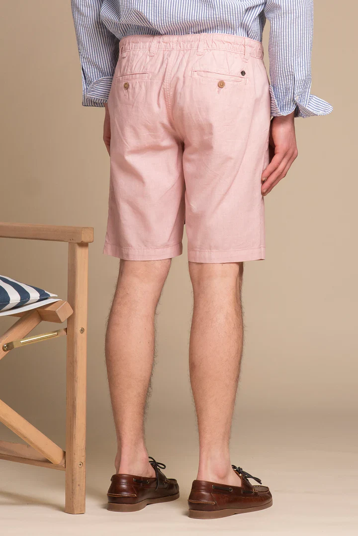 Impure Pantaloncino in cotone da uomo Nils rosa - Image 4
