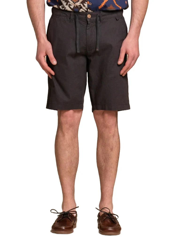 Impure Pantaloncino in cotone da uomo Nils nero
